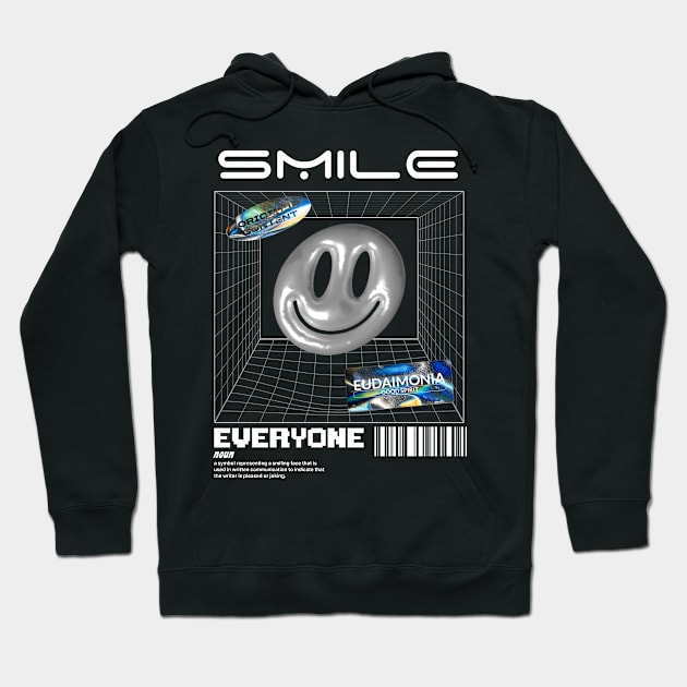 Smile Everyone for dark shirts Hoodie by begzcreativez